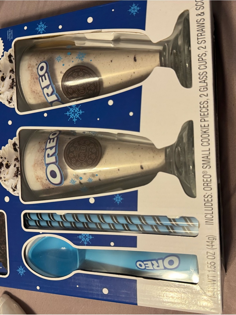 Amazing Nostalgic Oreo Milkshake Gift Set - NEW in jix - Picture 2 of 8